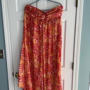 Anthropologie Bandeau Top Romper